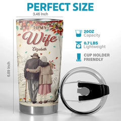 My Favourite Love Story Is Ours - Couple Personalized Custom Tumbler - Gift For Husband Wife. Anniversary
