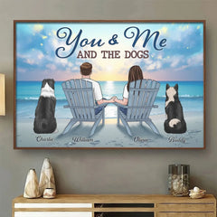 Together. We Are A Family Of Love - Couple Personalized Custom Horizontal Poster - Gift For Husband Wife. Anniversary