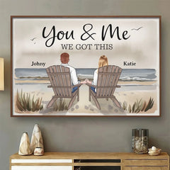 You're My Forever - Couple Personalized Custom Horizontal Poster - Gift For Husband Wife. Anniversary