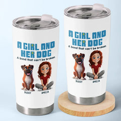 Life Is Better With Paws - Dog & Cat Personalized Custom Tumbler - Gift For Pet Owners. Pet Lovers