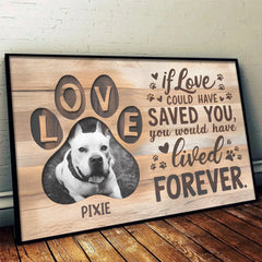Custom Photo Run Free. My Sweet Friend - Memorial Personalized Custom Horizontal Poster - Sympathy Gift For Pet Owners. Pet Lovers