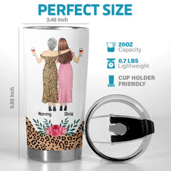 I Will Always Be With You - Family Personalized Custom Tumbler - Gift For Mom. Daughter