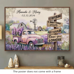 If Only We Had Found Each Other Earlier - Couple Personalized Custom Horizontal Poster - Gift For Husband Wife. Anniversary