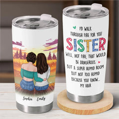 Celebrate The Bonds That Mean The Most - Bestie Personalized Custom Tumbler -  Gift For Best Friends. BFF. Sisters