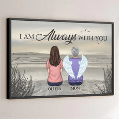 Memories Fade. But Love Lasts Forever - Memorial Personalized Custom Horizontal Poster - Sympathy Gift For Family Members