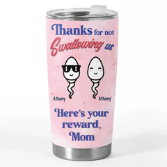 The Best Decision You Ever Made - Family Personalized Custom Tumbler - Mother's Day. Gift For Mom