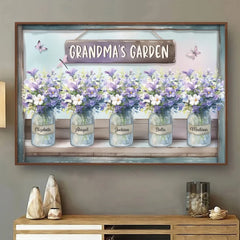 Carrying Love Everywhere - Family Personalized Custom Horizontal Poster - Mother's Day. Gift For Mom. Grandma