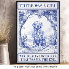 Custom Vertical Poster - Personalized Birthday Gifts For Dog Lovers. Dog Dad And Mom - Crazy Dog Lady