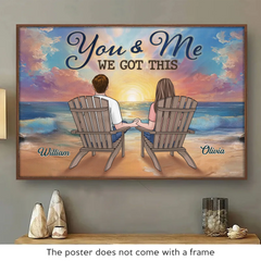 Snuggles And Puppy Kisses Make Everything Better - Dog Personalized Custom Horizontal Poster - Gift For Couples. Pet Owners. Pet Lovers