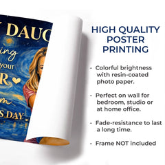 Custom Photo Horizontal Poster - Personalized Mother's Day Gifts For Daughter - Proud Of The Mother You've Become