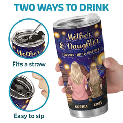 Custom Tumbler - Personalized Mother's Day Gifts For Mom. Grandma - No Distance Can Break Us