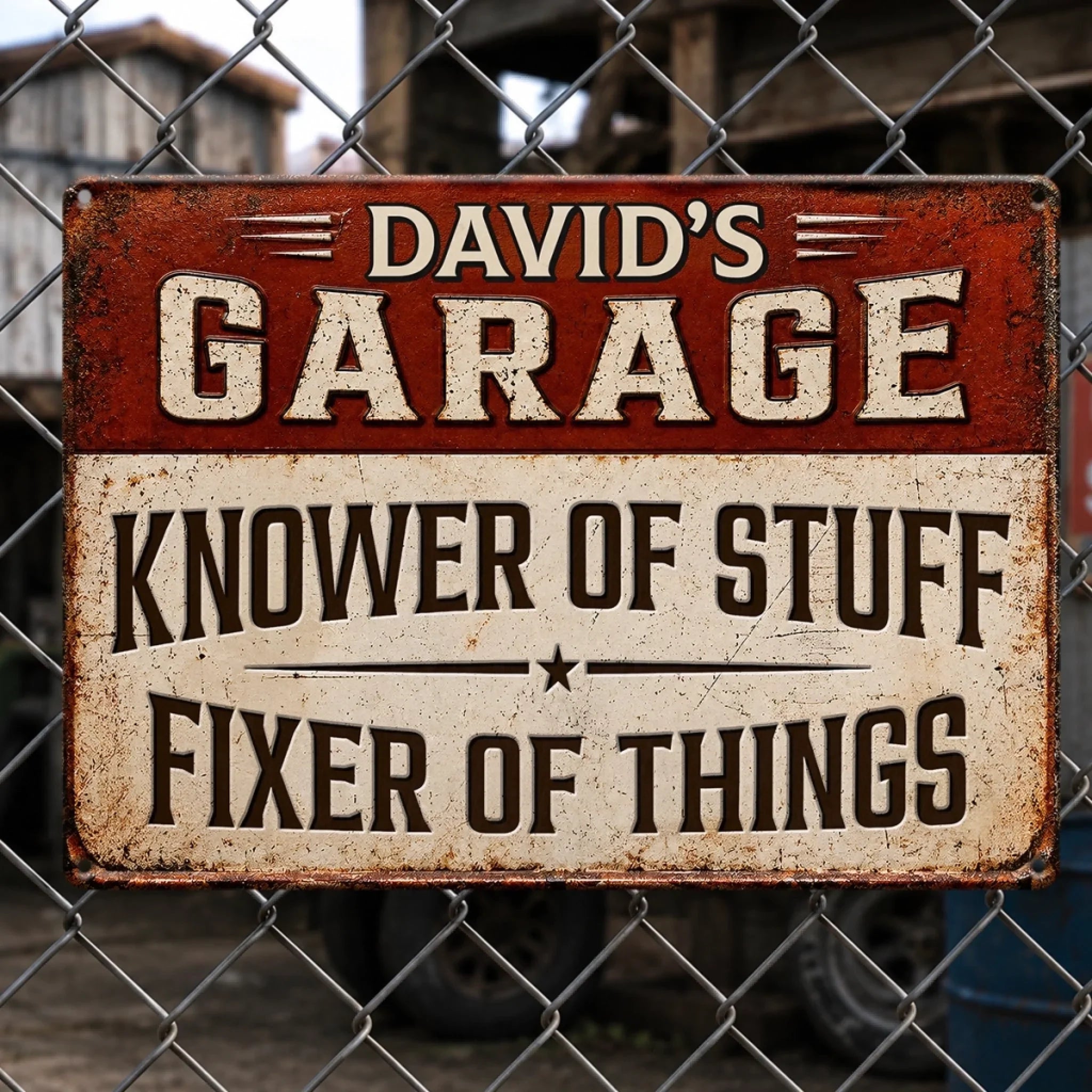 Custom Home Decor Metal Sign - Garage Life Forever