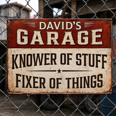 Custom Home Decor Metal Sign - Garage Life Forever