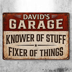 Custom Home Decor Metal Sign - Garage Life Forever