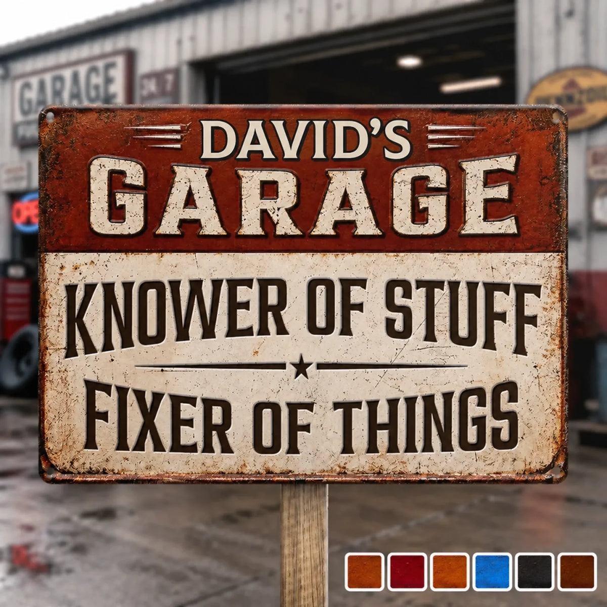 Custom Home Decor Metal Sign - Garage Life Forever