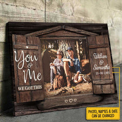 We Got This - Upload Image. Personalized Horizontal Canvas