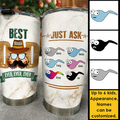 This Is The Best Dad Ever - Personalized Tumbler - Gift For Dad