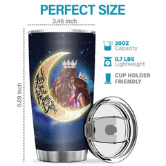 Enjoy Your Life. Every Day Is A New Day. Smile & Stay Positive - Tumbler - To My Daughter. Gift For Daughter. Daughter Gift From Mom. Birthday Gift For Daughter