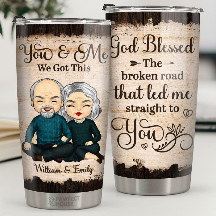 Annoying Each Other For Many Years - Couple Personalized Custom Tumbler - Gift For Husband Wife. Anniversary