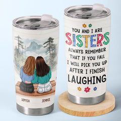 I Would Fight A Bear For You - Bestie Personalized Custom Tumbler - Christmas Gift For Best Friends. BFF. Sisters