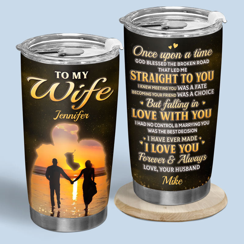 Never Forget How Special You Are To Me - Couple Personalized Custom Tumbler - Gift For Husband Wife. Anniversary
