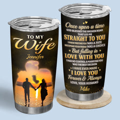 Never Forget How Special You Are To Me - Couple Personalized Custom Tumbler - Gift For Husband Wife. Anniversary