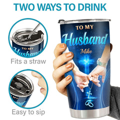 Once Upon A Time Forever & Always - Couple Personalized Custom Tumbler - Gift For Husband Wife. Anniversary