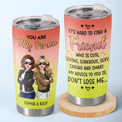 Making It Together - Bestie Personalized Custom Tumbler - Gift For Best Friends. BFF. Sisters