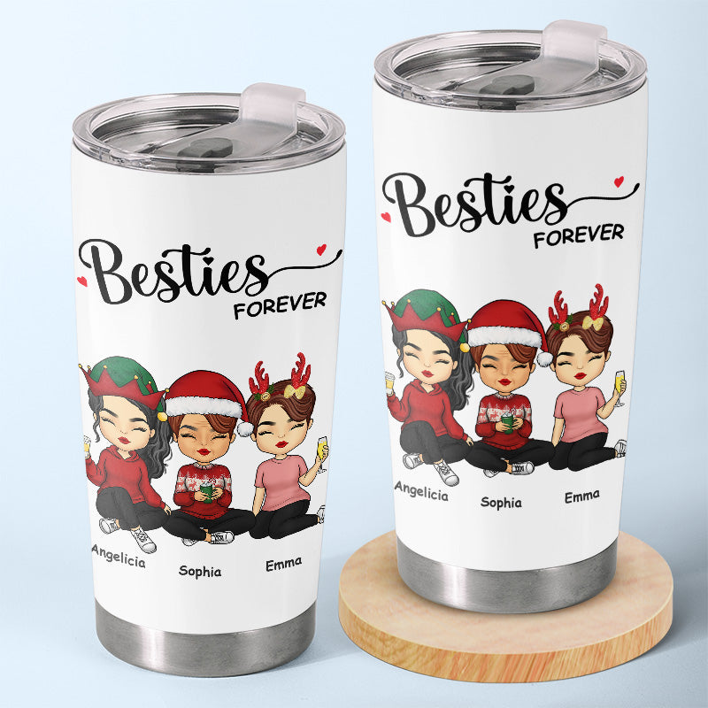 Soul Sisters - Bestie Personalized Custom Tumbler - Christmas Gift For Best Friends. BFF. Sisters