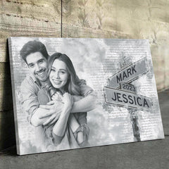 Custom Photo Be Lovers But Be Best Friends Too - Couple Personalized Custom Horizontal Canvas - Gift For Husband Wife. Anniversary
