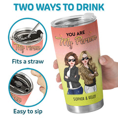 Making It Together - Bestie Personalized Custom Tumbler - Gift For Best Friends. BFF. Sisters