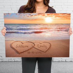 You Are My Everything - Couple Personalized Custom Horizontal Canvas - Gift For Husband Wife. Anniversary