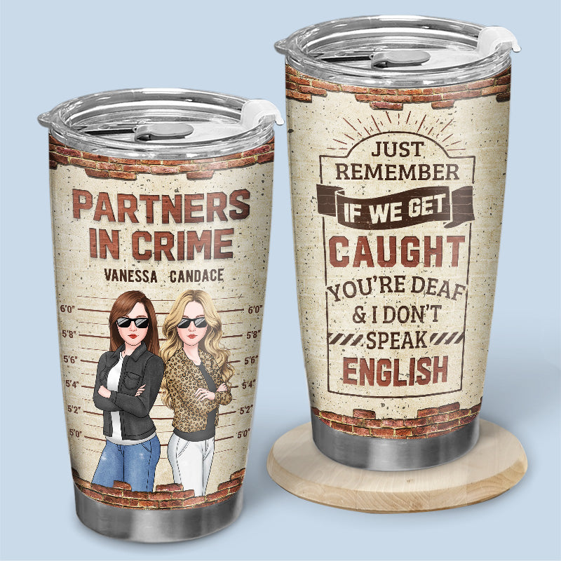 A Really Small Gang - Bestie Personalized Custom Tumbler - Gift For Best Friends. BFF. Sisters