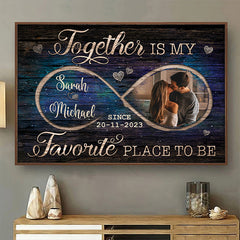 Custom Photo I Still Totally Want You To The End - Couple Personalized Custom Horizontal Poster - Gift For Husband Wife. Anniversary