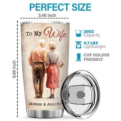 I Married You Because I Can't Live Without You - Couple Personalized Custom Tumbler - Gift For Husband Wife. Anniversary
