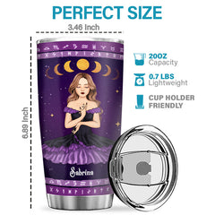 I Am Descended From That Witch You Could Not Burn - Personalized Custom Witch Tumbler - Halloween Gift For Witches. Yourself