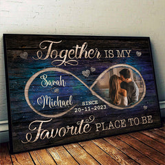 Custom Photo I Still Totally Want You To The End - Couple Personalized Custom Horizontal Poster - Gift For Husband Wife. Anniversary