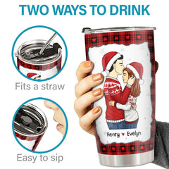You're The Only One - Couple Personalized Custom Tumbler - Christmas Gift For Husband Wife. Anniversary