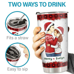 I Met You. I Liked You - Couple Personalized Custom Tumbler - Christmas Gift For Husband Wife. Anniversary