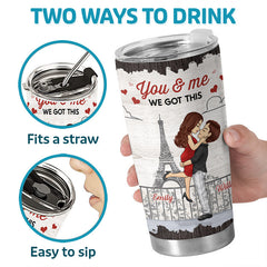 I'll Love You Until I Die - Couple Personalized Custom Tumbler - Christmas Gift For Husband Wife. Anniversary